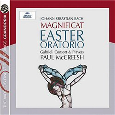 바흐 : 마그니피카트, 부활절 오라토리오 (Bach : Easter Oratorio BWV 249, Magnificat in D major BWV 243)(CD) - Paul McCreesh