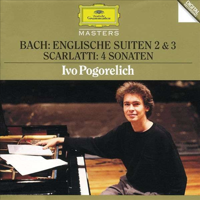 바흐 : 영국 모음곡 2, 3번, 스카를라티 : 소나타 (Bach : English Suites Nos.2, 3, Scarlatti : Sonatas)(CD) - Ivo Pogorelich