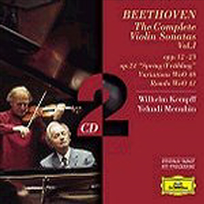 베토벤 : 바이올린 소나타 1권 (Beethoven : Violin Sonatas Op.12, 23, 24 Vol.1) (2CD) - Yehudi Menuhin