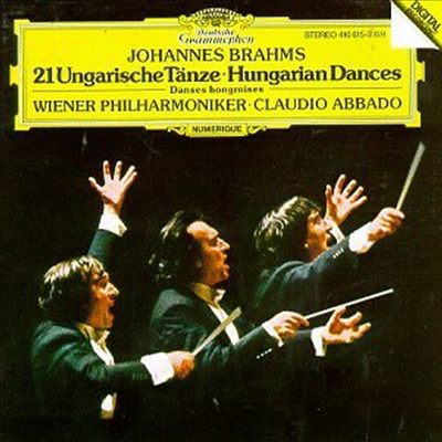 브람스: 21개 헝가리 무곡 (Brahms : 21 Hungarian Dances)(CD) - Claudio Abbado