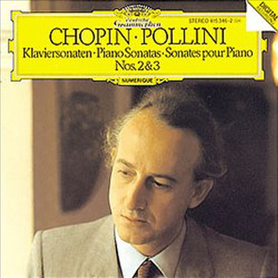 쇼팽 : 피아노 소나타 2, 3번 (Chopin : Piano Sonatass No.2 Op.35, No.3 Op.58)(CD) - Maurizio Pollini