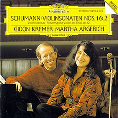 슈만 : 바이올린 소나타 1, 2번 (Schumann : Violin Sonatas No.1 Op.105, No.2 Op.121)(CD) - Gidon Kremer