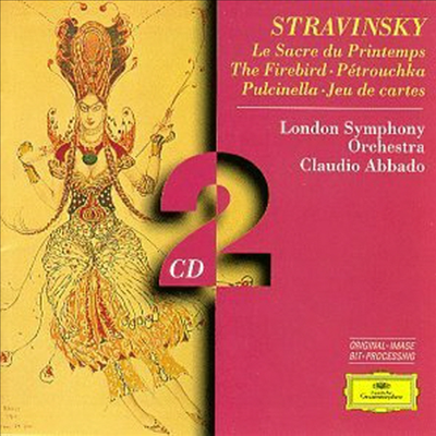 스트라빈스키 : 봄의 제전, 불새 (Stravinsky : The Rite Of Spring, The Firebird, The Card Party) (2CD) - Claudio Abbado