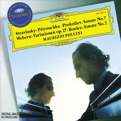 스트라빈스키, 프로코피에프, 베베른, 불레즈 : 피아노 작품집 (Stravinsky : Petrouchka, Prokofieff :Piano Sonata No 7Op. 83, Webern : Variations For Piano, Op. 27, Boulez : Piano Sonata No 2)(CD) - Mauri