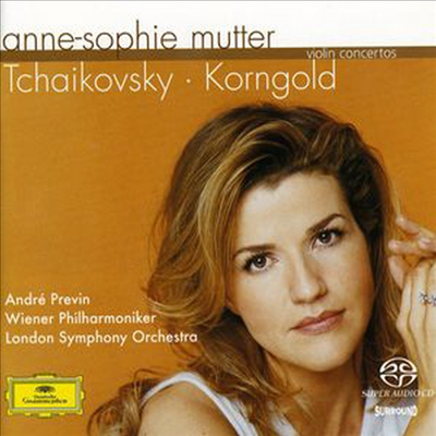 차이코프스키, 코른골트 : 바이올린 협주곡 (Tchaikovsky, Korngold : Violin Concerto) (SACD Hybrid) - Anne-Sophie Mutter