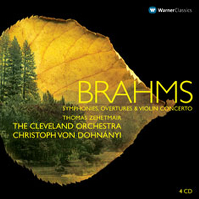 브람스 : 교향곡 전집 (Brahms : Complete Symphonies) (4CD) - Christoph von Dohnanyi