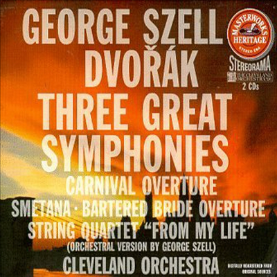 드보르작 : 교향곡 7, 8, 9번 &#39;신세계에서&#39; (Dvorak : Symphonies Nos.7, 8, 9 &#39;From The New World&#39;) (2CD) - George Szell