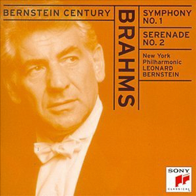 브람스 : 교향곡 1번, 세레나데 2번 (Brahms : Symphony No.1 Op.68, Serenade No.2 Op.16)(CD) - Leonard Bernstein