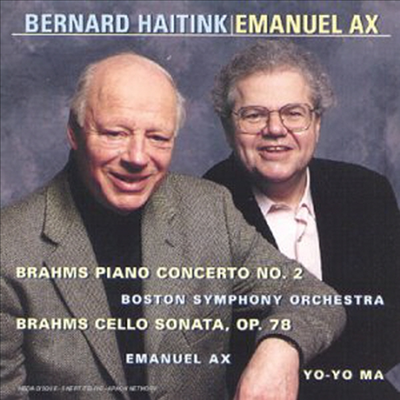 브람스 : 피아노 협주곡 2번, 바이올린 소나타 1번 - 첼로 연주반 (Brhams : Piano Concerto No.2, Violin Sonata No.1 - Cello For Arrangement)(CD) - Bernard Haitink