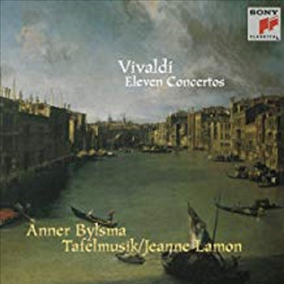 비발디 : 11개의 협주곡집 (Vivaldi : 11 Concertos)(CD) - Anner Bylsma