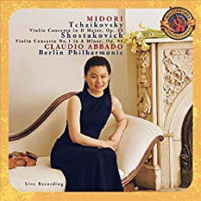 차이코프스키, 쇼스타코비치 : 바이올린 협주곡 (Tchaikovsky, Shostakovich : Violin Concertos)(CD) - Midori