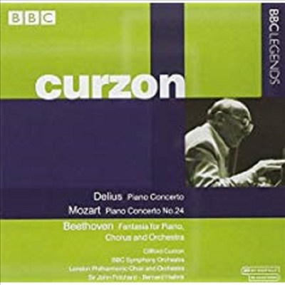 델리우스, 모차르트 : 피아노 협주곡, 베토벤 : 합창 환상곡 (Delius, Mozart : Piano Concertos, Beethoven : Choral Fantasy Op.80)(CD) - Clifford Curzon