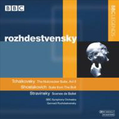차이코프스키 : 호두까기 인형 2막, 쇼스타코비치 : 나사 모음곡, 스트라빈스키 : 발레 장면 (Tchaikovsky : Nutcracker Op.71 Act II, Shostakovitch : Bolt suite Op.27a, Stravinsky : Scenes de ballet)(CD) - G