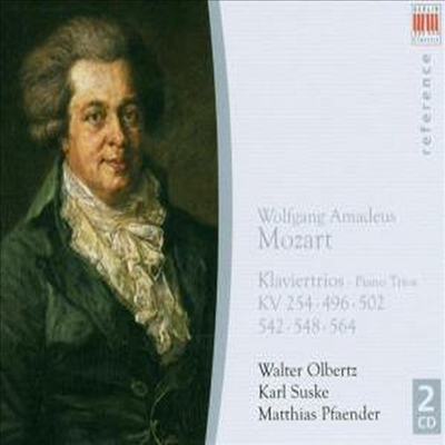 모차르트 : 여섯 개의 피아노 삼중주 (Mozart : 6 Piano Trios) (2CD) - Walter Olbertz