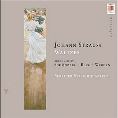 요한 슈트라우스 : 왈츠 - 실내악 편곡반 (Johann Strauss : Waltzes Arranged by Schonberg, Berg, Webern)(CD) - Berliner Streichquartett