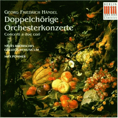 헨델 : 이중 협주곡 (Handel : Double Concertos)(CD) - Max Pommer