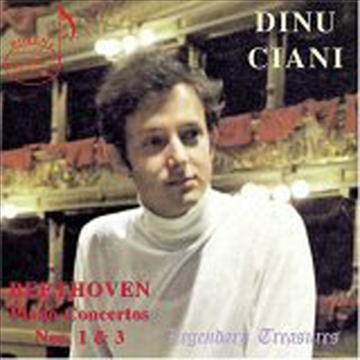 베토벤 : 피아노 협주곡 1, 3번 (Beethoven : Piano Concertos No.1 Op.15, No.3 Op.37)(CD) - Dino Ciani