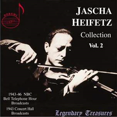 야샤 하이페츠 콜렉션 2집 (Jascha Heifetz Collection Vol. 2)(CD) - Jascha Heifetz