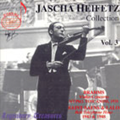 야샤 하이페츠 콜렉션 3집 (Jascha Heifetz Collection Vol. 3)(CD) - Jascha Heifetz