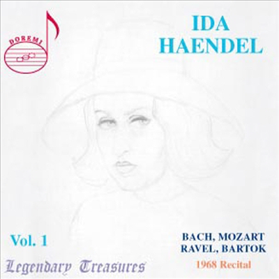 이다 헨델 1집 - 1968년 몬트리올 CBC 리사이틀 실황 (Ida Haendel, Vol.1 - 1968 CBC Recital)(CD) - Ida Haendel