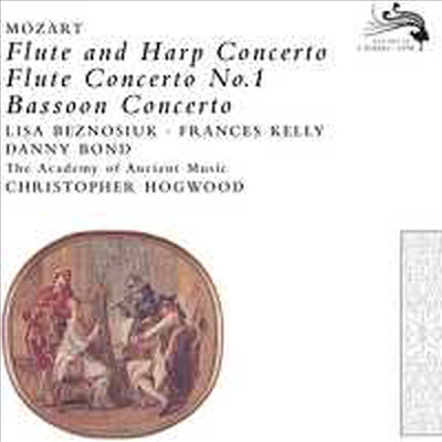 모차르트 : 협주곡 모음집 (Mozart : Flute & Harp Concerto in C major, K299, Flute Concerto No. 1 in G major, K313 & Bassoon Concerto in B flat major, K191) - Christopher Hogwood