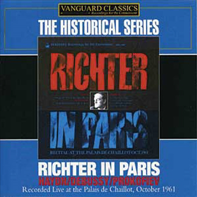 리히터 인 파리 - 하이든, 드뷔시 & 프로코피에프 (Richter In Paris - Haydn, Debussy & Prokofiev)(CD) - Sviatoslav Richter