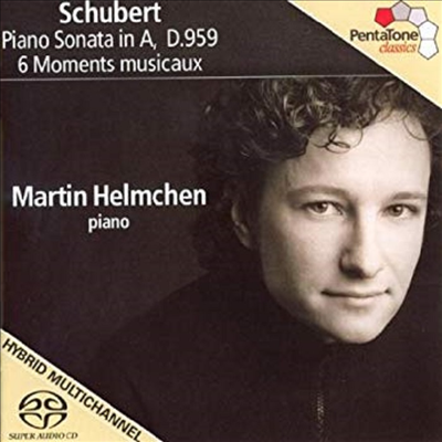 슈베르트 : 피아노 소나타 A장조 D.959 & 악흥의 순간 D.780(op.94) (SACD Hybrid) - Martin Helmchen