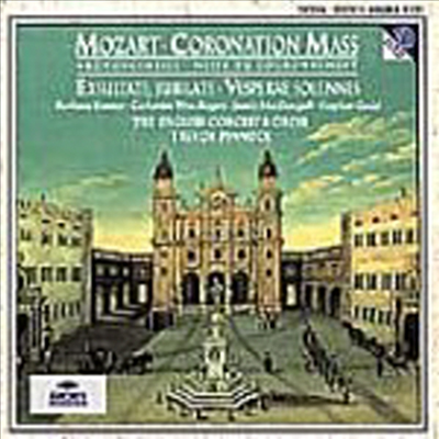 모차르트 : 대관식 미사, 엑술타테 유빌라테, 주님을 찬양하세 (Mozart : Coronation Mass K.317, Exsultate Jubilate K.165, Vesperae Solennes De Confessore K.339)(CD) - Trevor Pinnock