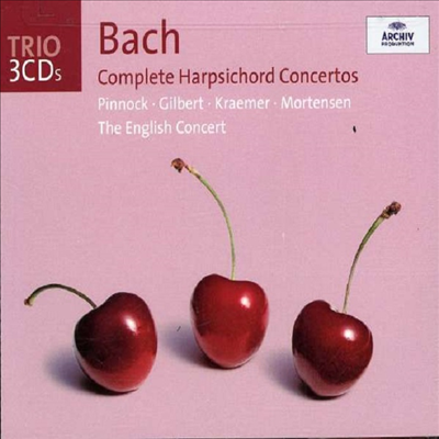 바흐 : 쳄발로 협주곡집 (Bach : Concertos For Harpsichord And Strings) (3 For 2) - Trevor Pinnock