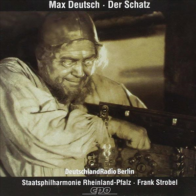 막스 도이치 : 영화교향곡 '보물' (Max Deutsch : Der Schatz - A Film Symphony In 5 Acts)(CD) - Frank Strobel