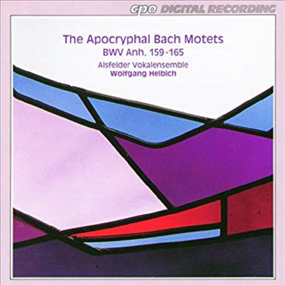 바흐 : 모테트 (The Apocryphal Bach Motets BWV Anh. 159-165)(CD) - Wolfgang Helbich