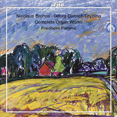 브룬스, 라이딩 : 오르간 작품 전집 (Bruhns, Leyding : Complete Organ Works) (SACD Hybrid) - Friedhelm Flamme