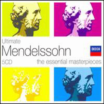 멘델스존: 에센셜 마스터피스 (Ultimate Mendelssohn: The Essential Masterpieces) (Slipsleeve Pack) (5CD Boxset) - Charles Dutoit