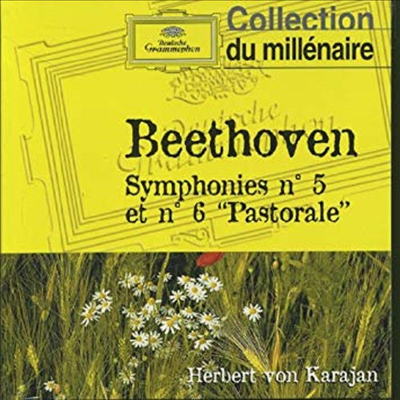 베토벤: 교향곡 5, 6번 '전원' (Beethoven: Symphonies No.5 & 6 'Pastorale') (Digipack)(CD) - Herbert von Karajan