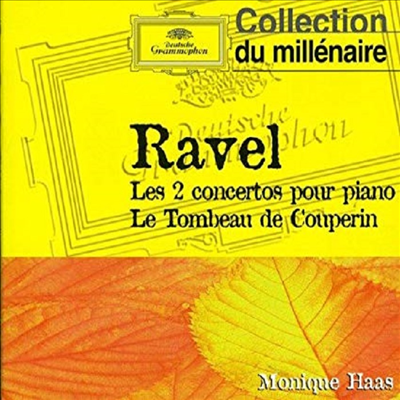 라벨: 피아노 협주곡, 쿠프랭의 무덤 (Ravel: Les 2 concertos pour piano; Le Tombeau de Couperin) (Digipack)(CD) - Monique Haas