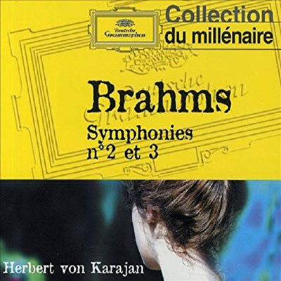 브람스: 교향곡 2, 3번 (Brahms: Symphonies Nos.2 & 3) (Digipack)(CD) - Herbert von Karajan