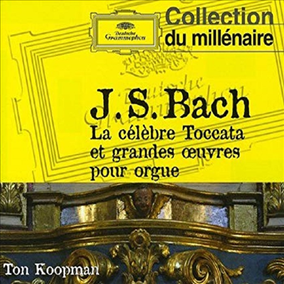 바흐: 토카타와 푸가와 오르간 작품집 (Bach: La celebre Toccata et grandes oeuvres pour orgue) (Digipack)(CD) - Ton Koopman