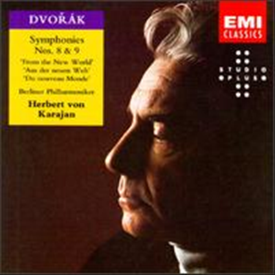 드보르작: 교향곡 8, 9번 &#39;신세계에서&#39; (Dvorak: Symphonies Nos.8 &amp; 9 &#39;From The New World&#39;) - Herbert von Karajan