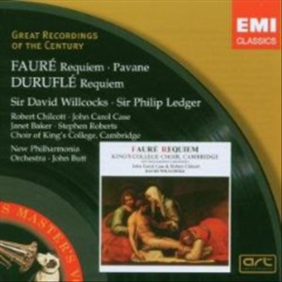 포레: 레퀴엠, 파반느, 뒤리플레: 레퀴엠 (Faure: Requiem, Pavane, Durufle: Requiem) - David Willcocks