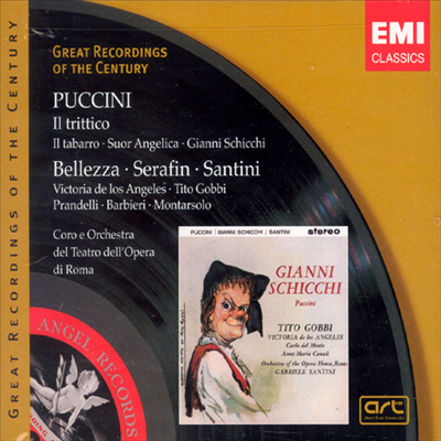 푸치니 : 삼부작 - 외투, 수녀 안젤리카, 자니 스키키 (Puccini: Il trittico (Il tabarro - Suor Angelica - Gianni Schicchi) (3CD) - Vincenzo Bellezza