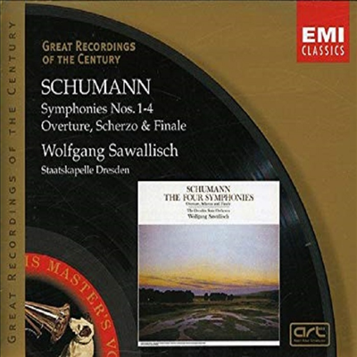 슈만: 교향곡 1-4번, 서곡, 스케르쪼와 피날레 (Schumann: Symphonies Nos.1-4, Overture, Scherzo & Finale) (2CD) - Wolfgang Sawallisch