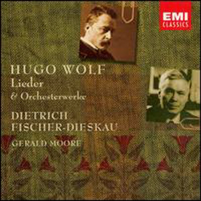 휴고 볼프: 가곡과 관현악 작품집 (Hugo Wolf: Lieder &amp; Orchesterwerke) (7CD Boxset) - Dietrich Fischer-Dieskau