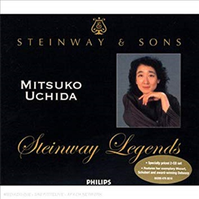 스타인웨이의 전설 - 미츠코 우치다 (Steinway Legends - Mitsuko Uchida) (Digipack) (2 for 1) - Mitsuko Uchida