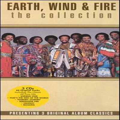 Earth, Wind & Fire - Collection: That's the Way of the World/All 'N All/Gratitude (Bonus Tracks) (3CD Boxset)