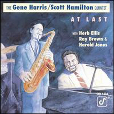 Gene Harris With Scott Hamilton - At Last (CD)