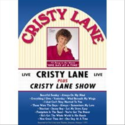 Cristy Lane - Cristy Lane Live (지역코드1)(DVD)(2009)