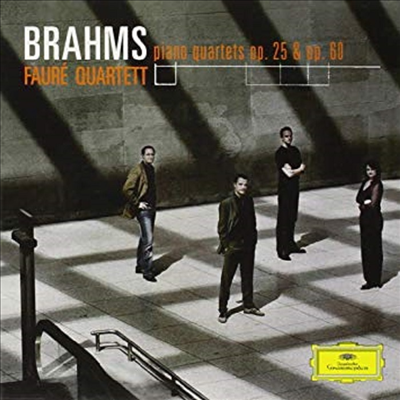 브람스: 피아노 사중주 1, 3번 (Brahms: Piano Quartets Nos.1 & 3)(CD) - Faure Quartet