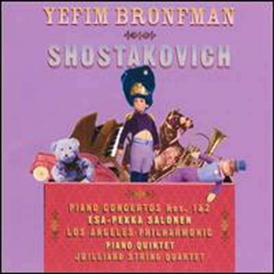 쇼스타코비치: 피아노 협주곡 1, 2번, 피아노 오중주 (Shostakovich: Piano Concertos Nos.1 & 2, Piano Quintet)(CD) - Yefim Bronfman