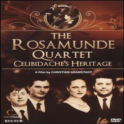 로자문데 현악 사중주단 - 체르비다케의 유산 (Rosamunde Quartet - Celibidache&#39;s Heritage) (지역코드1)(DVD)(1999) - Rosamunde Quartet