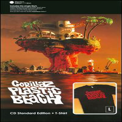 Gorillaz - Plastic Beach (CD+T-Shirt (L Size)